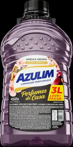Limpador Perfumado Azulim Perfumes De Casa Edição Especial Perfumaria Fina Ameixa Negra — ameixa negra 3l