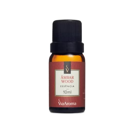 Essência Âmbar Wood Via Aroma - 10ml