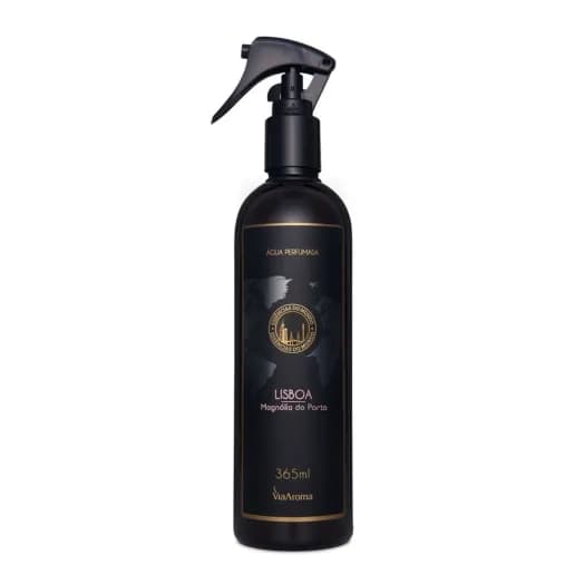 Água Perfumada Lisboa Magnólia do Porto Via Aroma - 365ml