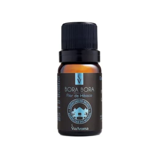Essência Bora Bora Flor de Hibisco Linha Mundo Via Aroma - 10ml