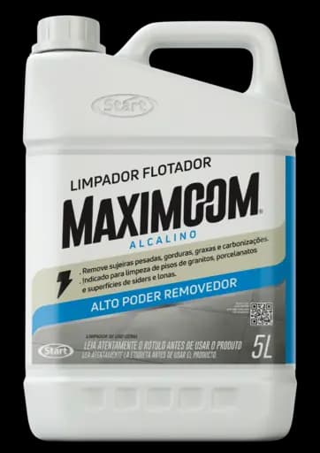 Limpador Universal Flotador Maximoom Alcalino Tradicional — 4x5l