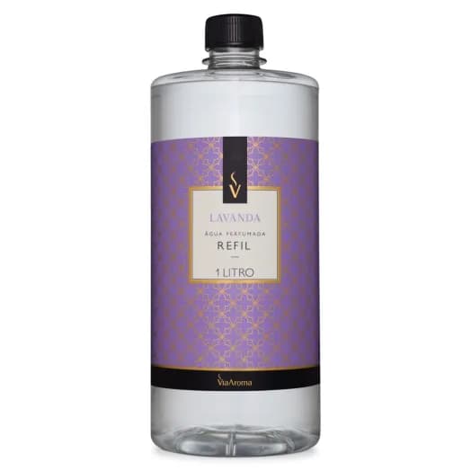 Refil Água Perfumada Lavanda Via Aroma - 1l