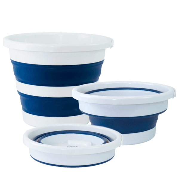 Balde Retrátil – Azul – 12l. – Nobre