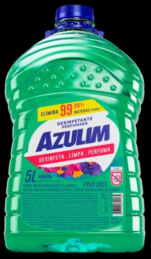 Desinfetante Perfumado Azulim Erva Doce — erva doce 5l