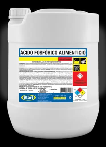Ácido Fosfórico Alimentício 85% — acido fosforico alimenticio 85 – Start