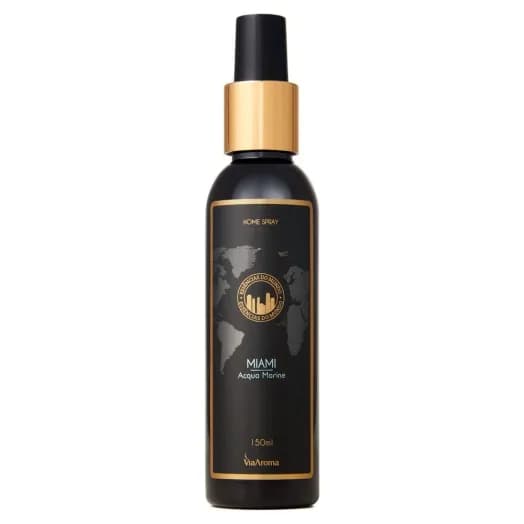 Home Spray Miami Acqua Marine Linha Mundo Via Aroma - 150ml