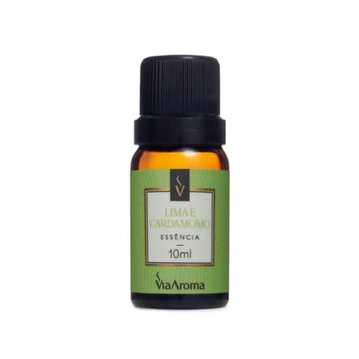 Essência Lima e Cardamomo Via Aroma - 10ml