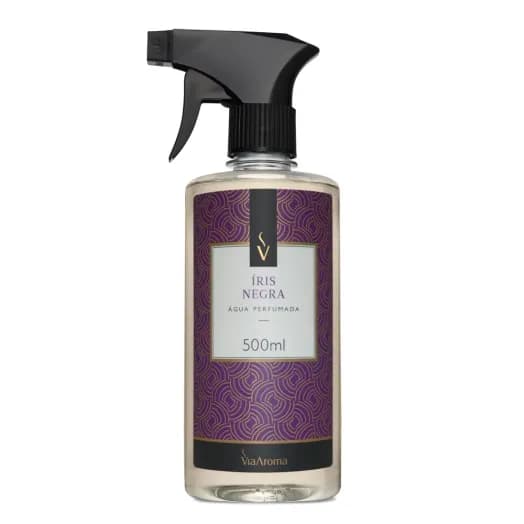 Água Perfumada Íris Negra Via Aroma - 500ml