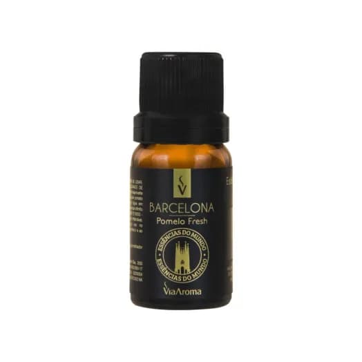 Essência Barcelona Pomelo Fresh Linha Mundo Via Aroma - 10ml