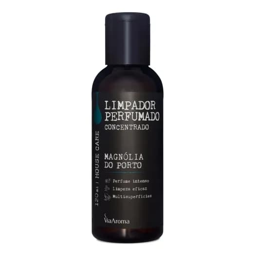 Limpador Perfumado Concentrado Magnólia do Porto Via Aroma - 120ml
