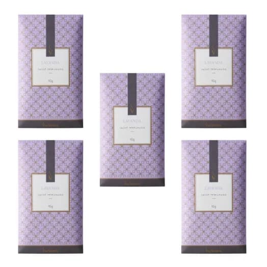 Kit 5 Sachê Perfumado Lavanda Via Aroma - 10g