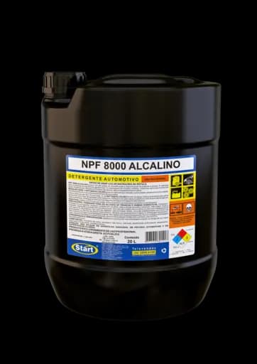 DETERGENTE AUTOMOTIVO NPF 8000 ALCALINO — npf 8000 20l 140 alcalino – Start Química