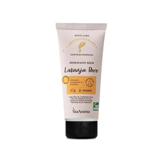Hidratante Mãos Laranja Doce Aromatherapy Via Aroma – 60g