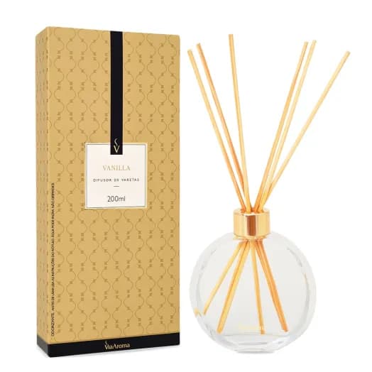 Difusor de Varetas Vanilla Via Aroma - 200ml