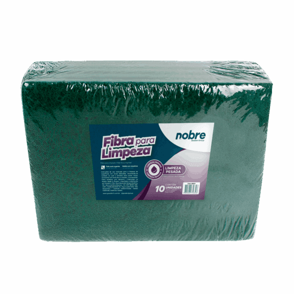Fibra p/ Limpeza Pesada – c/10unid – Nobre