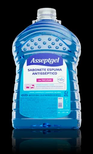 Sabonete Espuma Com Triclosan Asseptgel — 5l