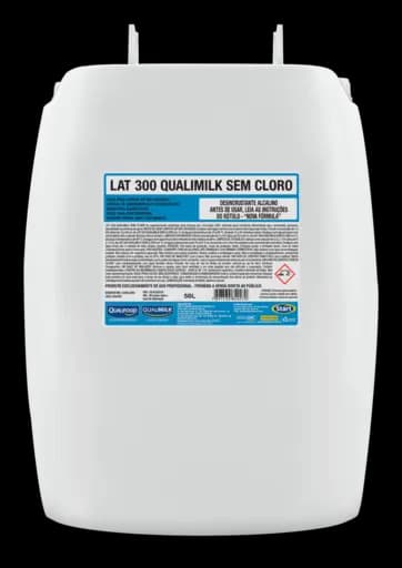 LAT 300 QUALIMILK — 50l sem cloro