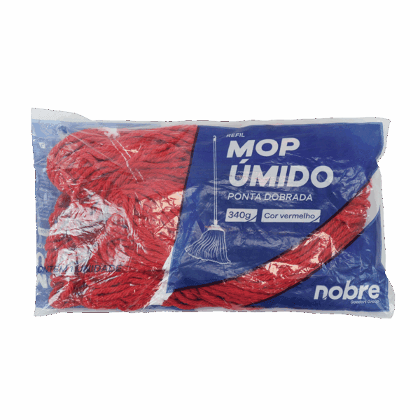 Mop úmido – vermelho – Nobre