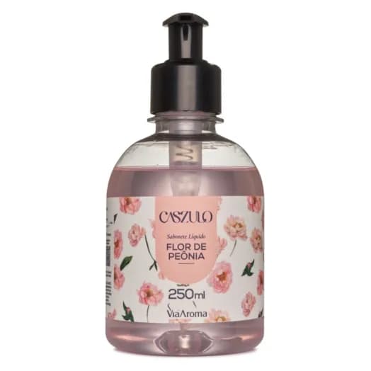 Sabonete Líquido Desodorante Flor de Peônia Caszulo - 250ml