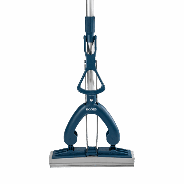 Rodo espuma mop espremedor dobrável 27cm. (cabo alumínio 1,40m) – Nobre