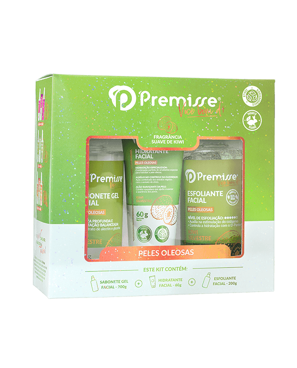 Kit Facial — Premisse (Kiwi Silvestre | Para Peles Oleosas)