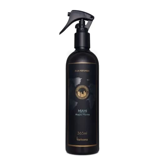 Água Perfumada Miami Acqua Marine Linha Mundo Via Aroma - 365ml
