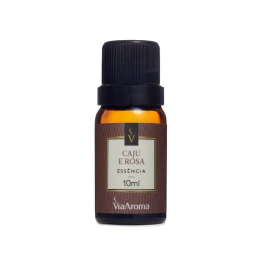 Essência Caju e Rosa Via Aroma - 10ml