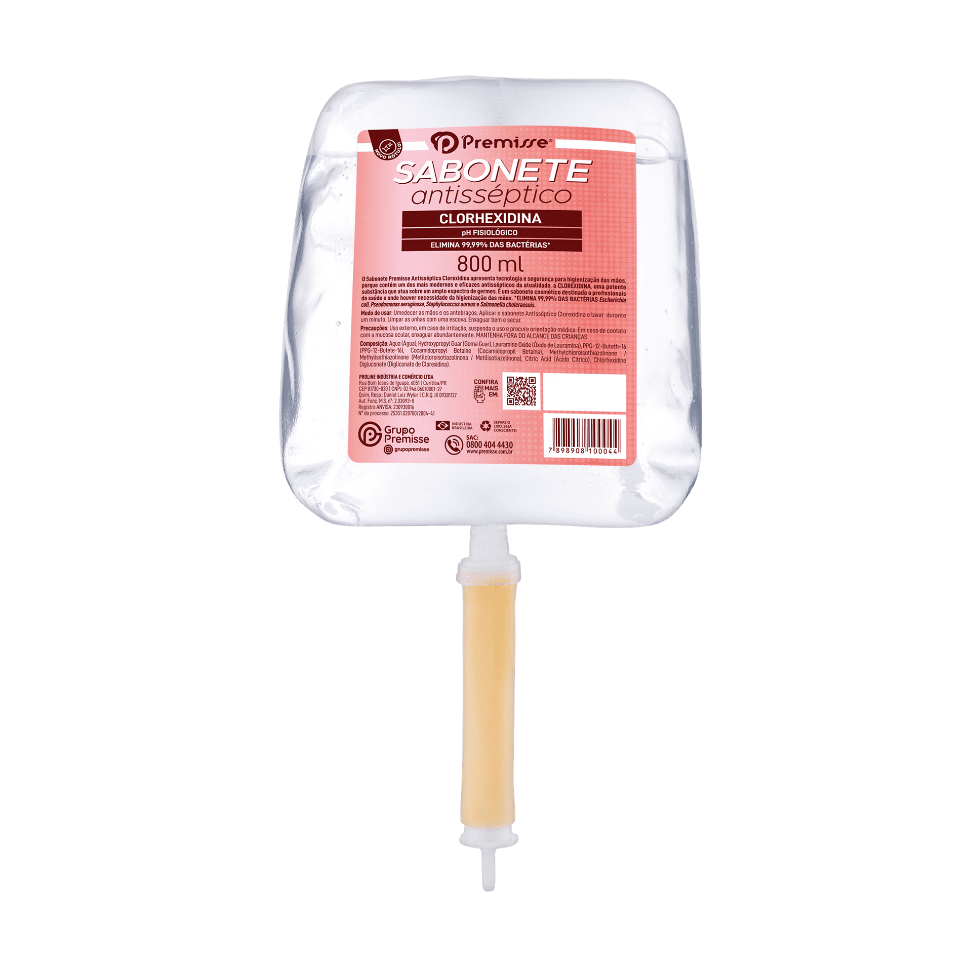 Clorhexidina — Premisse (800 ml)