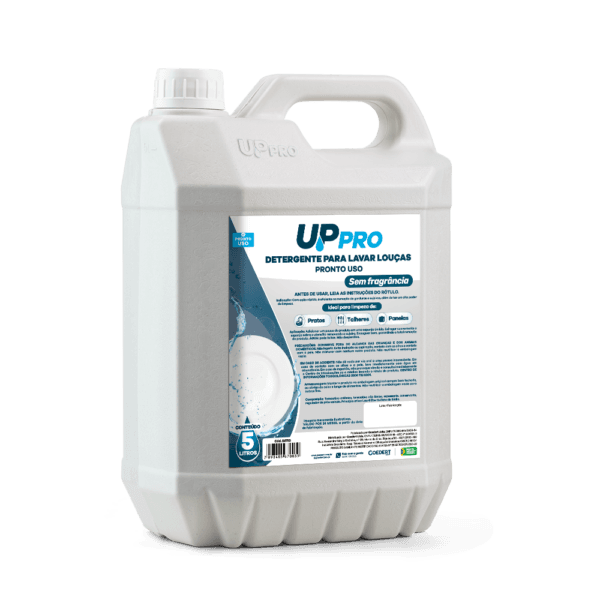 Detergente 5L para lavar louças pronto uso sem fragrância – UPPRO