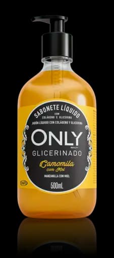 SABONETE LÍQUIDO ONLY — camomila com mel