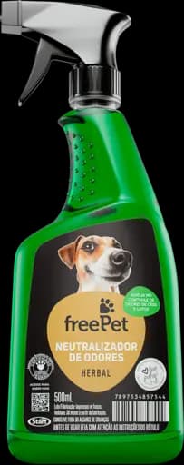 Neutralizador De Odores Free Pet Herbal — herbal 500ml