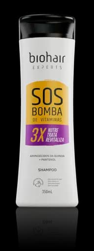 SHAMPOO SOS BOMBA DE VITAMINAS BIOHAIR — biohair shampoo sos bomba de vitaminas