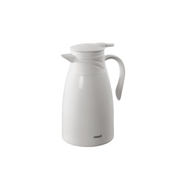 Garrafa térmica plástica 1l branco – Mood