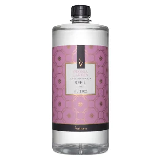 Refil Água Perfumada Peônia Garden Via Aroma - 1l