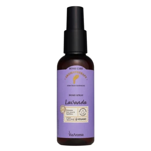 Home Spray Lavanda Aromatherapy Via Aroma - 120ml