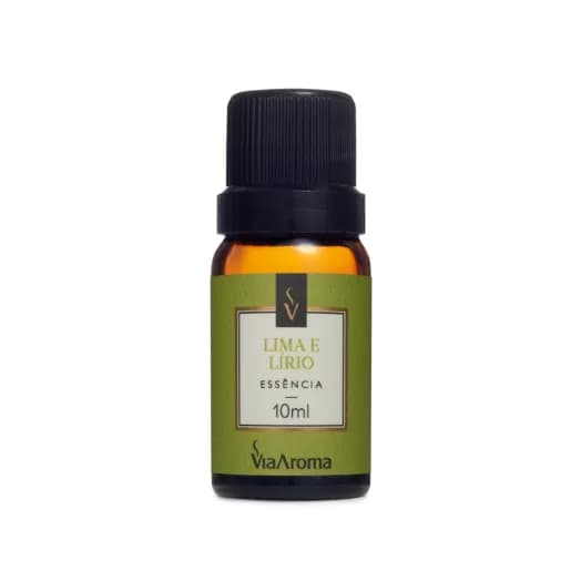Essência Lima e Lírio Via Aroma - 10ml