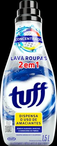 Lava Roupas 2 Em 1 Concentrado Tuff — 15l