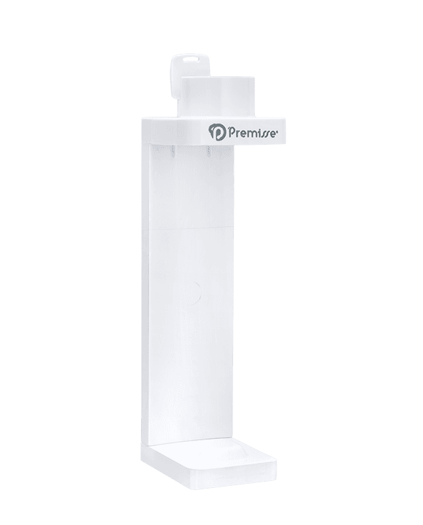 Dispenser para Frascos Antissépticos — Premisse (Com Sistema Antifurto)