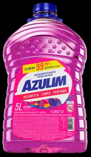 Desinfetante Perfumado Azulim Floratta — florata 5l