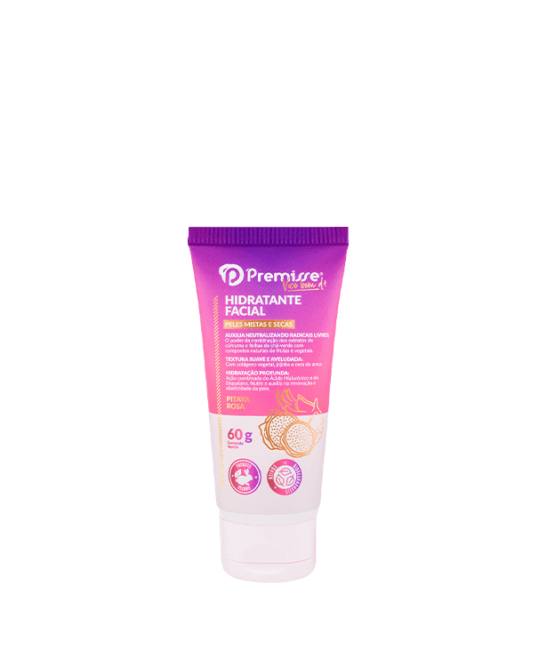Hidratante Facial — Premisse (Pitaya Rosa | Para Peles Mistas e Secas)