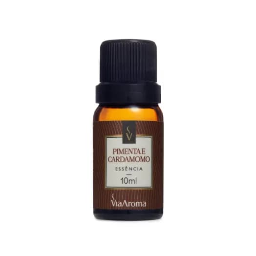 Essência Pimenta e Cardamomo Via Aroma - 10ml