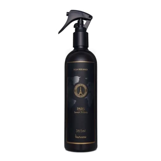 Água Perfumada Paris Sweet Peônia Linha Mundo Via Aroma - 365ml