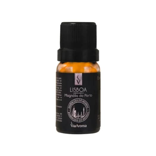 Essência Lisboa Magnólia do Porto Linha Mundo Via Aroma - 10ml