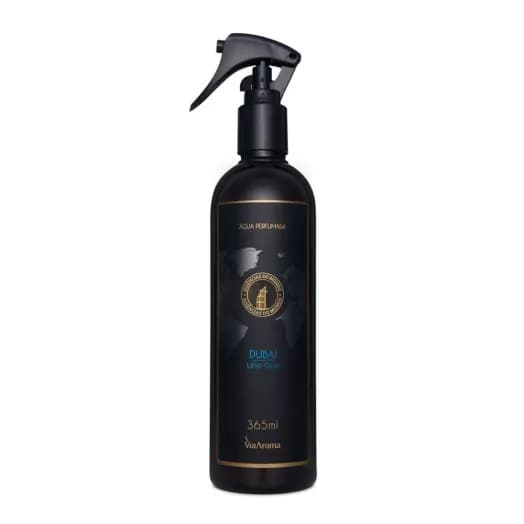 Água Perfumada Dubai Lírio Gold Linha Mundo Via Aroma - 365ml