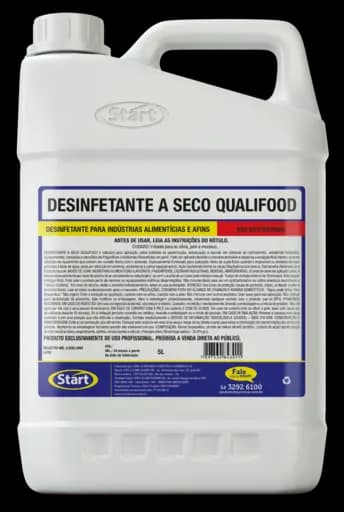 Desinfetante A Seco Qualifood — 4x5l