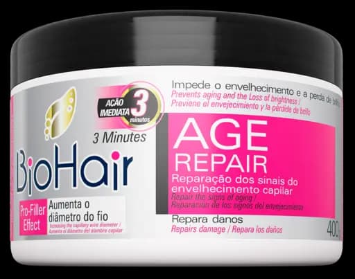 MASCARA CONDICIONADOR AGE REPAIR BIOHAIR — biohair mascara condicionador age repair