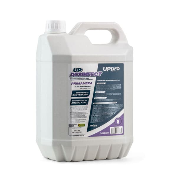 UP Desinfect – Primavera- 5L – Concentrado 1:40 – Up Pro – Nobre