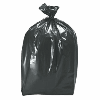 Saco Plástico p/ Lixo – 100 litros – Preto – c/ 50unid. – Nobre