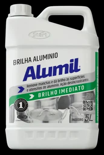 Limpa Aluminio Alumil Sem Perfume — sem perfume 5l