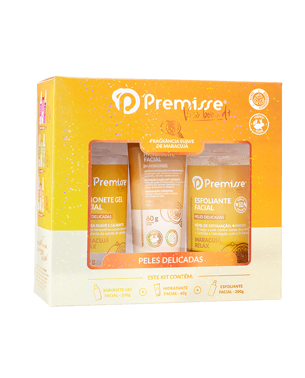 Kit Facial — Premisse (Maracujá Relax | Para Peles Delicadas)